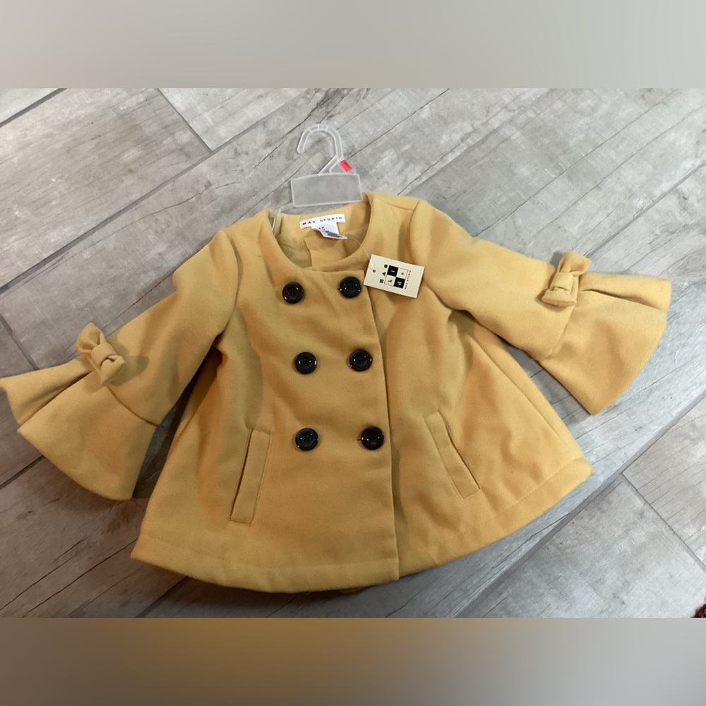 NWT Max Studio Girls Coat 5t